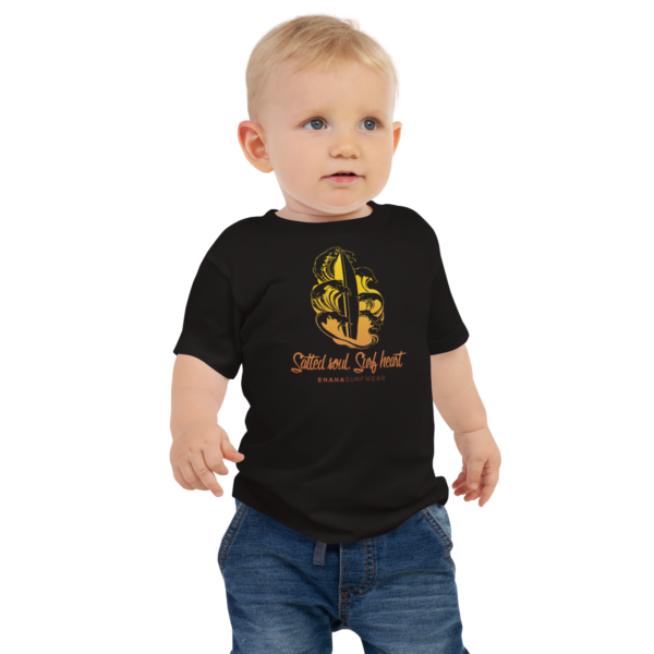salted soul baby – t shirt surfwear bébé
