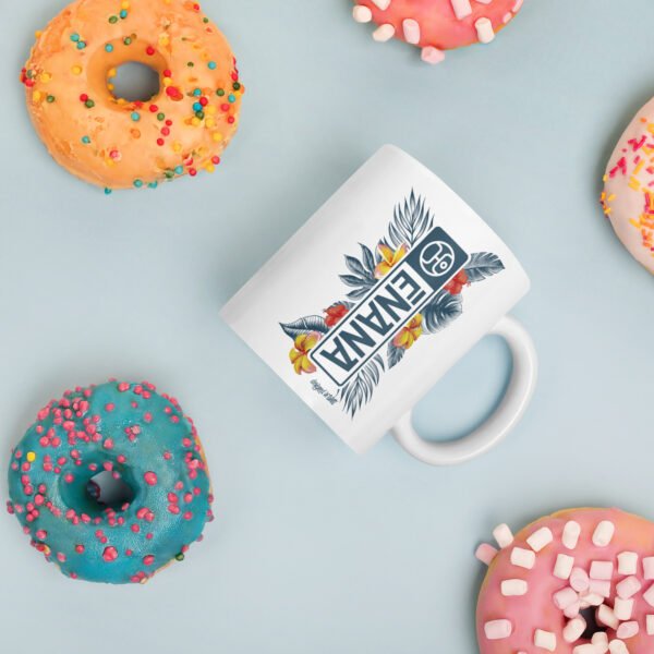 tropical enana mug blanc