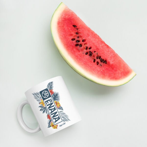 tropical enana mug blanc