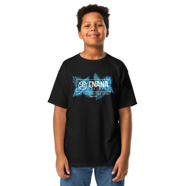 tropical spirit kids blue – t shirt tropical enfant