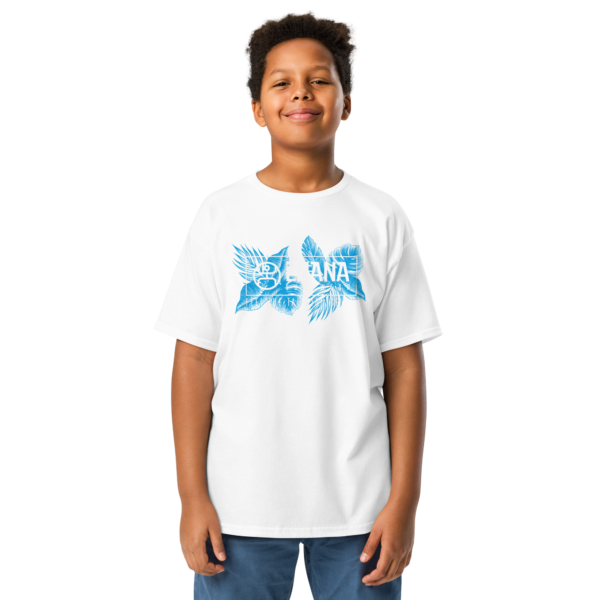 tropical spirit kids blue – t shirt tropical enfant